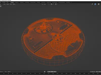 Diesel DZ Watch 3D model