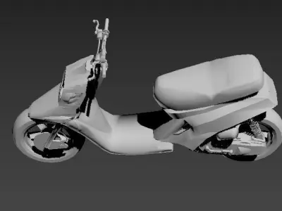 mbk booster spirit  3D print model