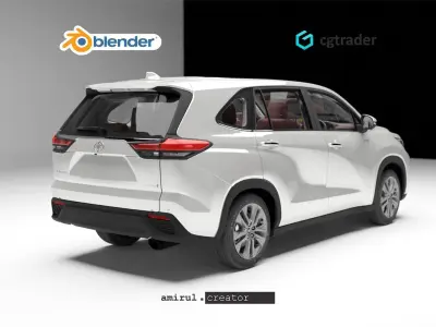 Toyota Innova Zenix 2023 3D model