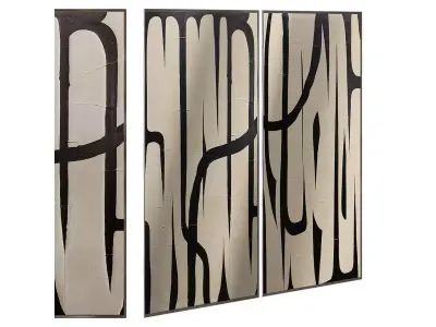 Abstract Painting ABAV274 3D model