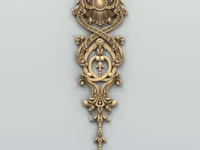 Decor vertical 019 3D model