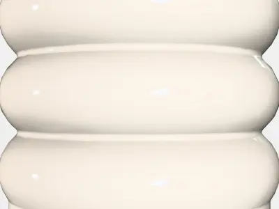 HASSELBUKETT Plant pot 1 Low-poly 3D model