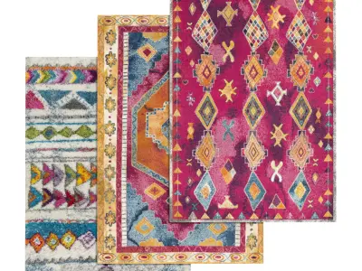 Rug Set 1589 3D model