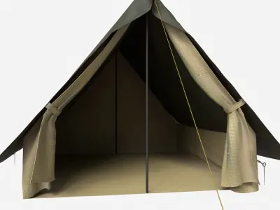 camping tent 3D model