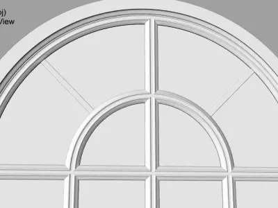 Oval Window 3D model