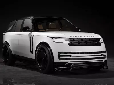 Range Rover 2024 3d Model Low-poly 3D model