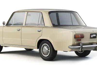 VAZ Lada 2101 1970 3D model