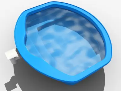 Relax swimming pool 3D model