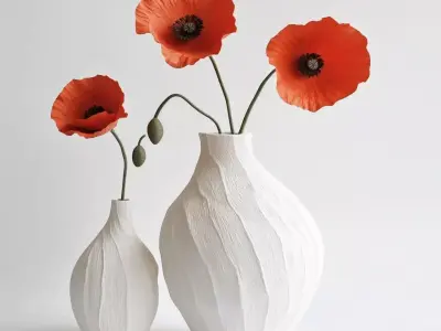 Petal Vase for Elegant Home Decor 3D print model