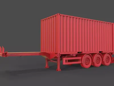 Trailer mod17 3D print model