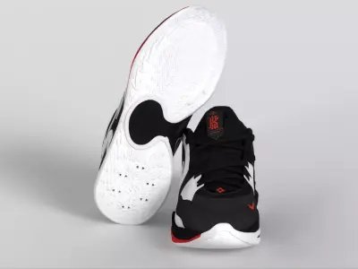 Nike Kyrie Low 5 Dominoes DJ6012-001  Jordan 1 Low-poly 3D model