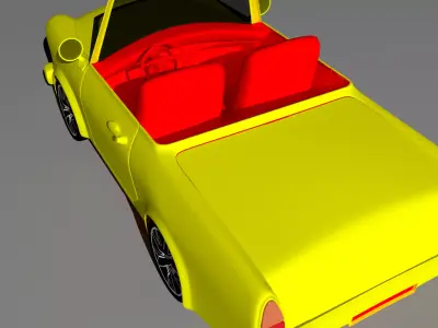 Cartoon Car 3D model