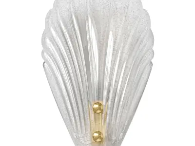 Karl Kemp sconce Italian Art Glass 3D model