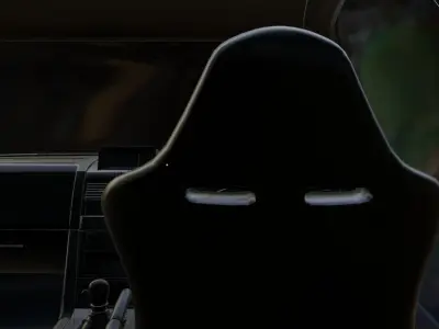 Nissan r34 Nissan for Paul Walker 3d model 3D model