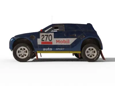 Dakar car 3D model