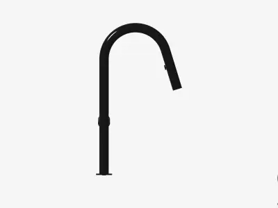 Sink Mixer - Luxury - Link - Pull Out - 316SS Low-poly 3D model