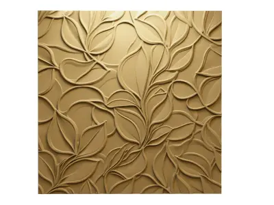 3D Wall Art for CNC - Modern Relief Panel 01 3D model