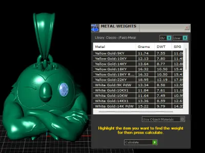 LUXURY FROG PENDANT 3D PRINTABLE MODEL  3D print model