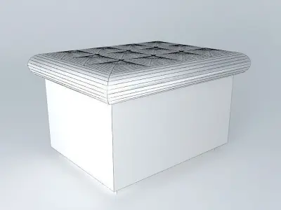 Seat type trunk for shops Free 3D model