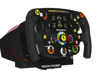 Thrustmaster Racing Steering Wheel Controller Set 3D model
