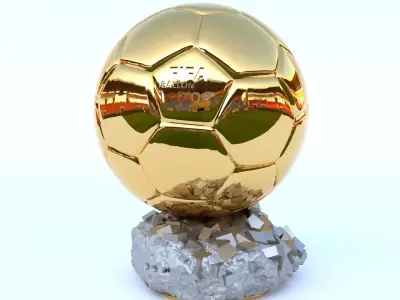 FIFA  BALLON DOR 2020 3D model