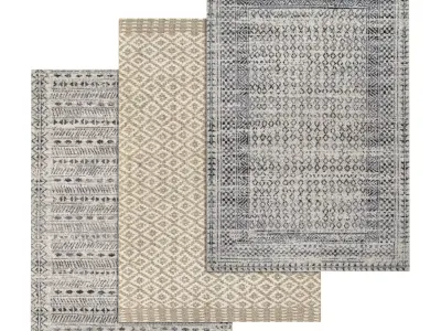 Rug Set 1307 3D model
