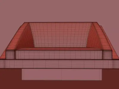 Contemporary geometric sofa chair-high quality 3d model 3D model