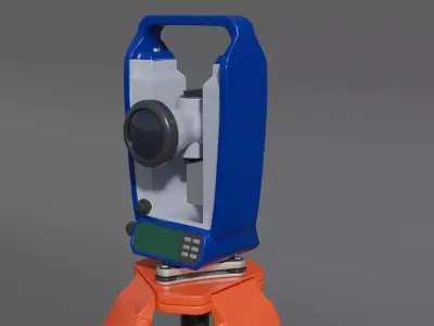 Theodolite - Generic Model 3D model