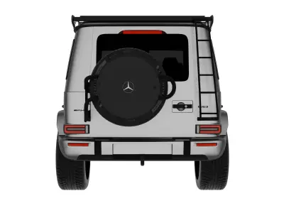 Mercedes-Benz G63 AMG 2025 Offroad Package PRO Low-poly 3D model
