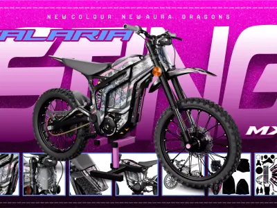 Talaria Sting R MX-4 Dirt Bike Low-poly 3D model