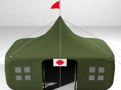 Tent - House 3D model