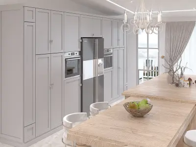 kitchen design 3D model