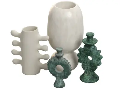 Decorative Vases 3D model