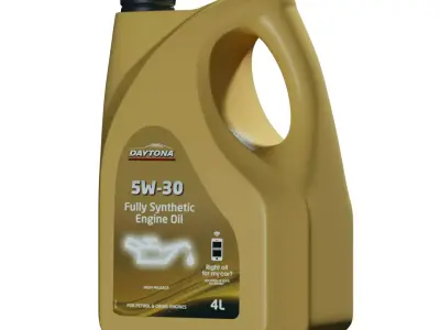 Oil Bottle Product Modelling 3D model