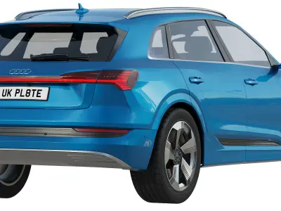 AUDI E-TRON 2020 3D model by zifir3d