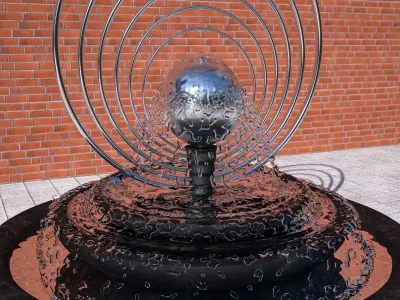 Classic Fountain  3D model