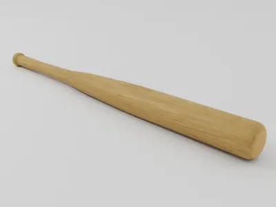 Baseball bat 3D model