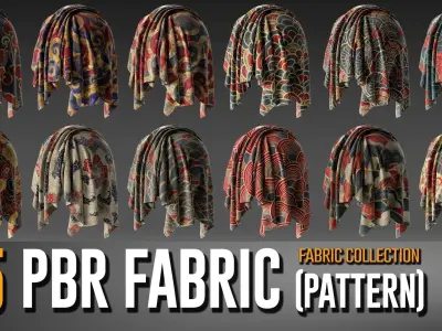 55 PBR Fabric Collection - VOL 01 Texture