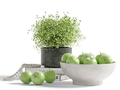 Decorative Set 08 3D model