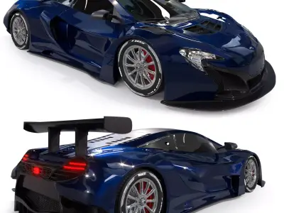 mclaren 3D model get