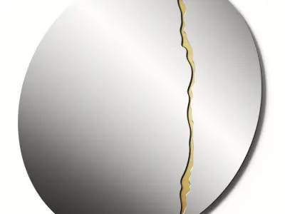 Reflex Impact Wall Mirrors 3D model