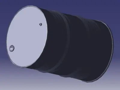 Baril de petrole 3D print model