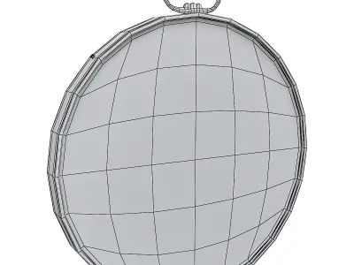 Eleganca 425 wall mirror 3D model