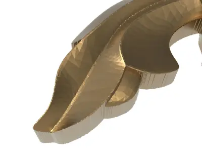  decorative pattern ready for 3D printing 3D model 259