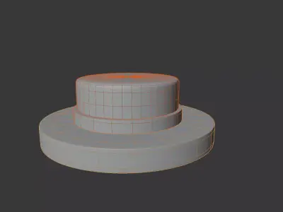 Luxury Trophy Award Stand base 3D model