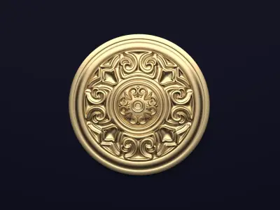 Classic decor ornament v-3D model16 3D model purchase