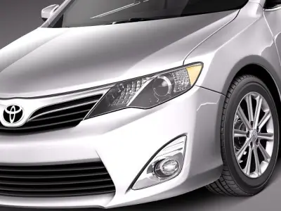 Toyota Camry LE 2012 USA 3D model