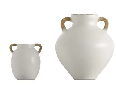 Ceramic Elkwood Vase 3D model