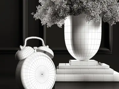 Decorative set 4 3D model