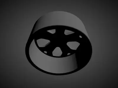 OPEL ADAMS OEM scalable and printable rims 3D print model